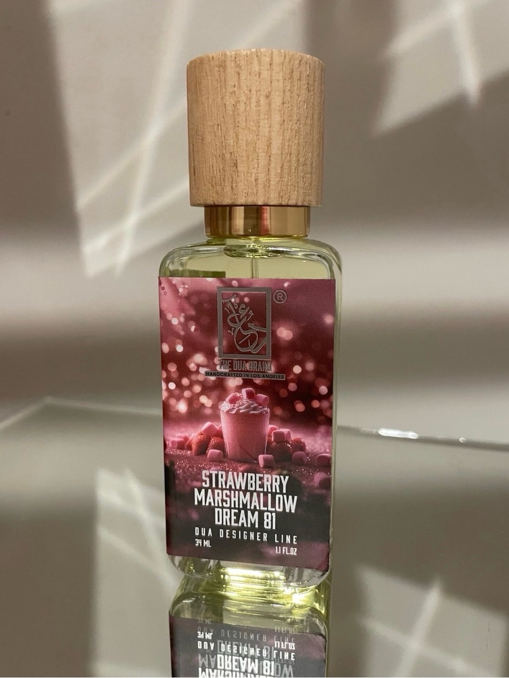 Dua Brand Strawberry Marshmallow Dream 81 Fragrance Oil - Pink